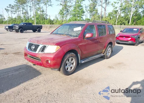 2008 Nissan Pathfinder Se z USA, uszkodzony, nr VIN 5N1AR18U98C616972